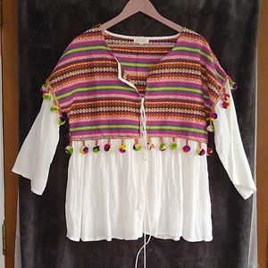 Bohemian, Hippie, Gypsy Shirt